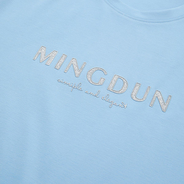 남성용 100% 면조 단袖 티셔츠 중량 300gm 및 사용자 지정 로고 디자인