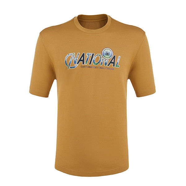 남성용 맞춤형 드롭 어깨 면화 티셔츠 넥타이 엮기 방법과 230gsm