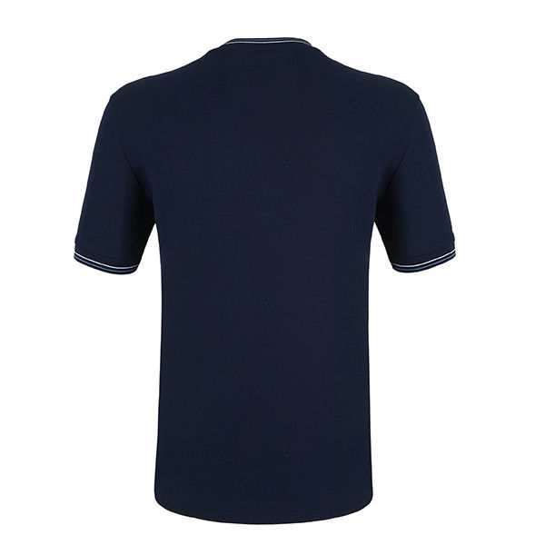 맞춤형 직물 폴로 셔츠 170-210그램 남성용 빠른 건조 수직 티셔츠