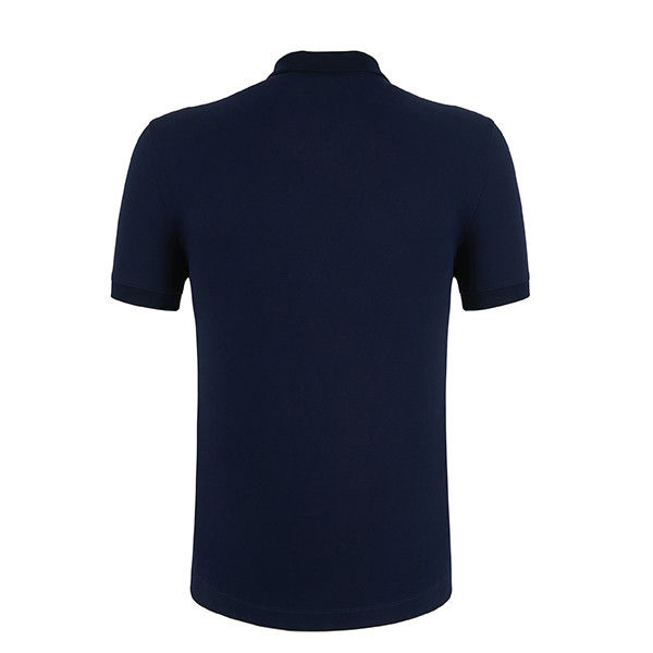 남성용 embroidered polo shirts 95% Cotton 5% Spandex 단袖 티셔츠 슬림 피트