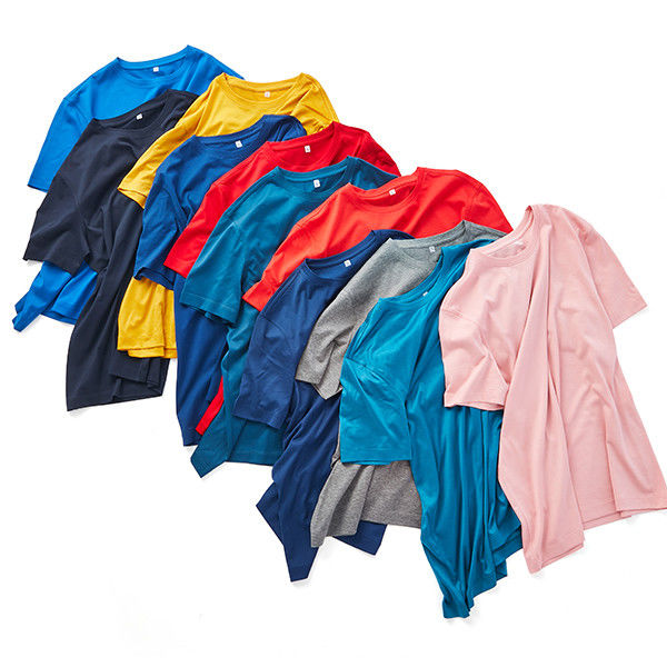 오버사이즈 Hombre 티셔츠 매일 캐주얼 오피스 검은 분홍 보라색을 입고