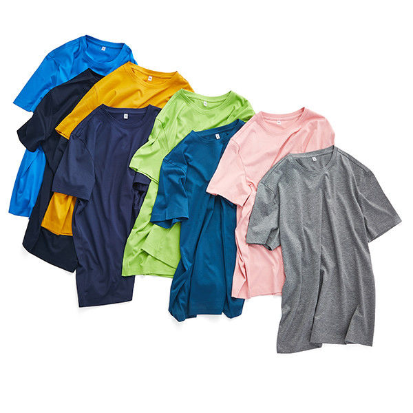 편안한 색상 남성 티셔츠 전문적인 평면 티셔츠 100% 면으로