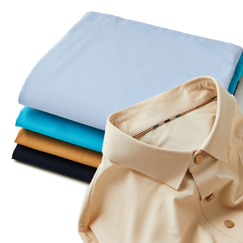 OEM ODM 남성용 수직 폴로 셔츠 맞춤형 디자인 컬러 목 버튼 앞