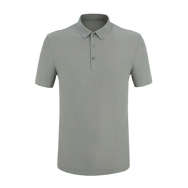 맞춤형 남성 폴로 꿰매지 않은 압축 티셔츠 면화 170-210그램 맞춤형 색상