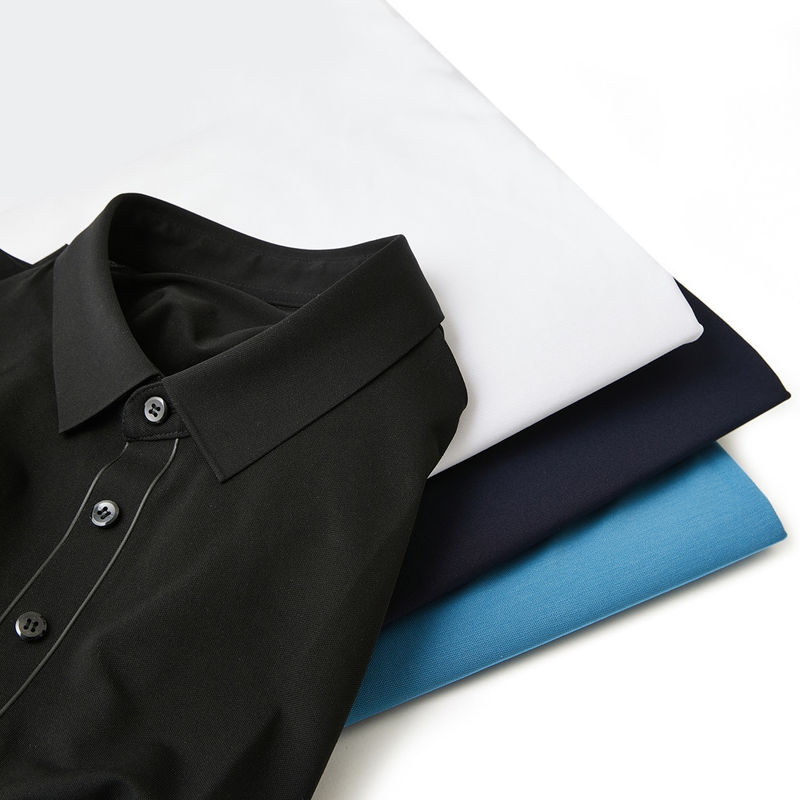 남성 플러스 사이즈 폴로 셔츠 반구름 단袖 폴로 티셔츠 100% 스포츠용 면화