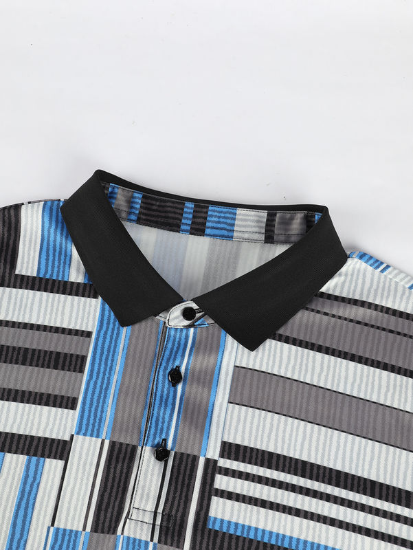 짧은 장갑 솜 어린이 폴로 셔츠 밝은 색상 스포츠 테니스