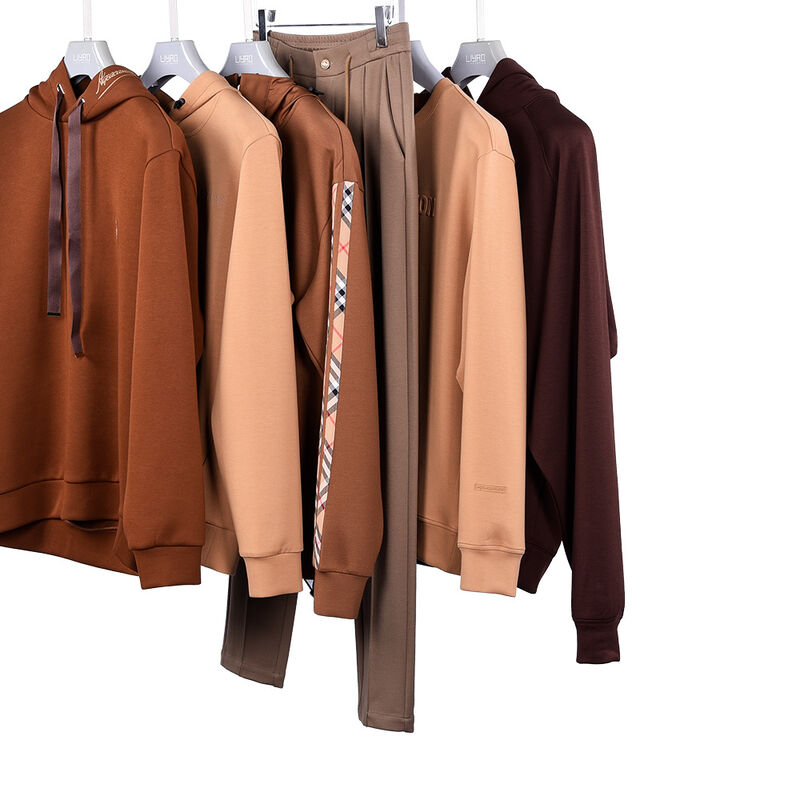 소매 우아한 찌감기 겨울 가을 웨어 면화 주문 제작 색상 디자인 로고 수직 에센셜 후디 남자