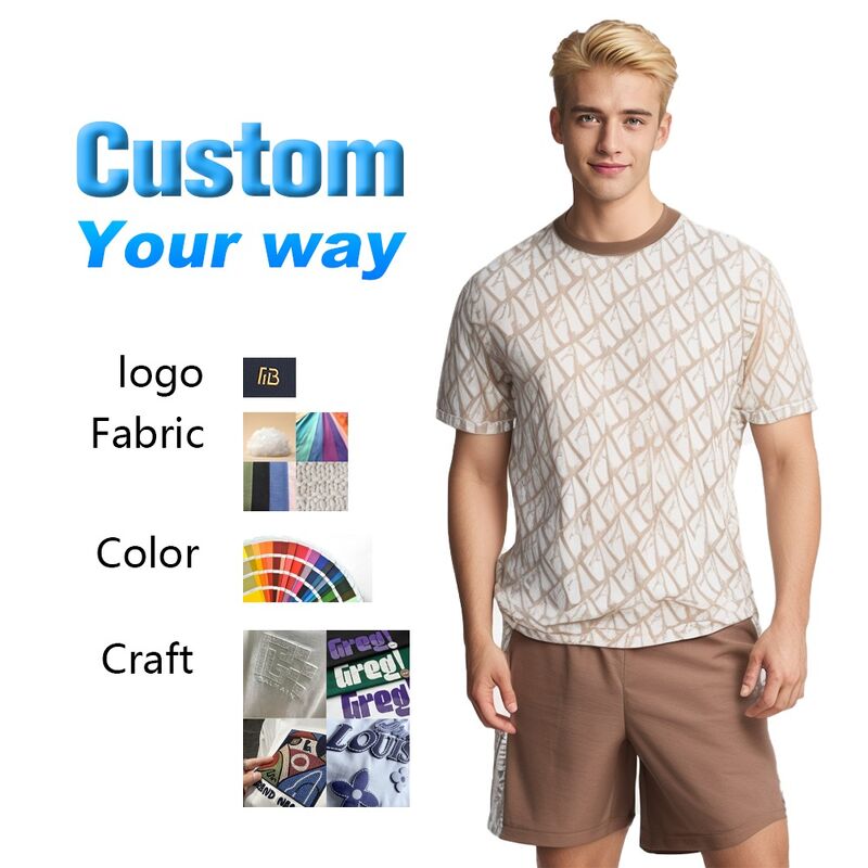 빠른 공급 속도 사용자 지정 거북이 모크 목 embroidered 두꺼운 목걸이 O-Neck 목화 그래픽 로고와 함께 티셔츠