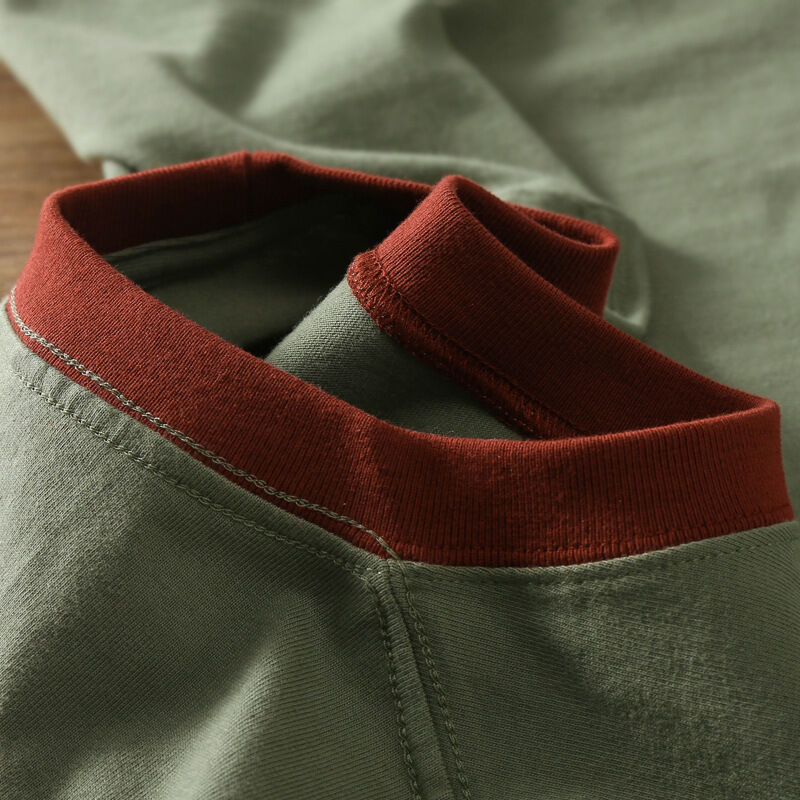 제조업자 소매 주문형 컬러 블록 꿰매기 티셔츠 유니섹스 중량급 고품질 양색 패치워크 티셔츠