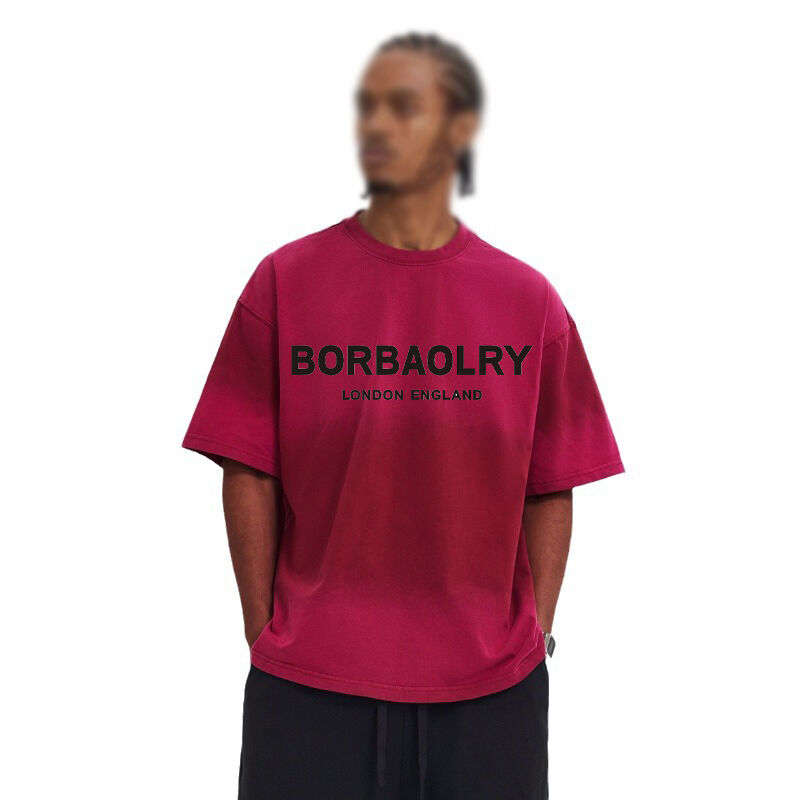 패션 브랜드 남성 티셔츠 디자이너 럭셔리 아웃도어 코튼 티셔츠 프린트 라운드넥 반팔 캐주얼 맨투맨