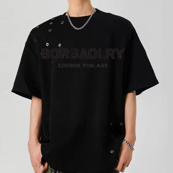 OEM 검은 대형 티셔츠 남성의 그래픽 산소 세탁 빈티지 사용자 정의 티셔츠 Dtg 도매 세탁 티 무거운 무게 티셔츠