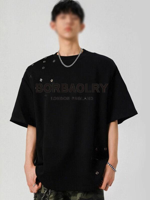 OEM 검은 대형 티셔츠 남성의 그래픽 산소 세탁 빈티지 사용자 정의 티셔츠 Dtg 도매 세탁 티 무거운 무게 티셔츠