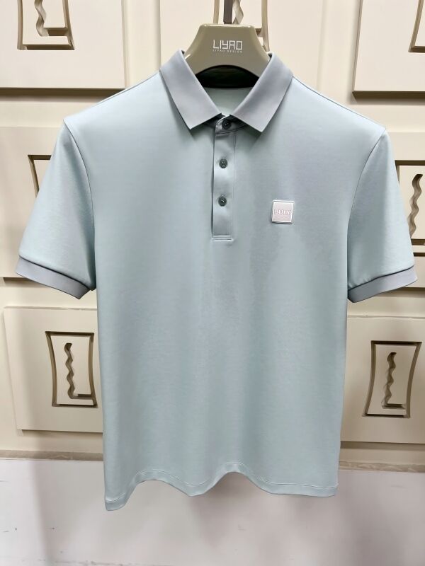 클래식 남성 폴로 셔츠 | 반팔, 캐주얼 데일리 웨어용 프리미엄 품질, 고급 남성 티셔츠 제조