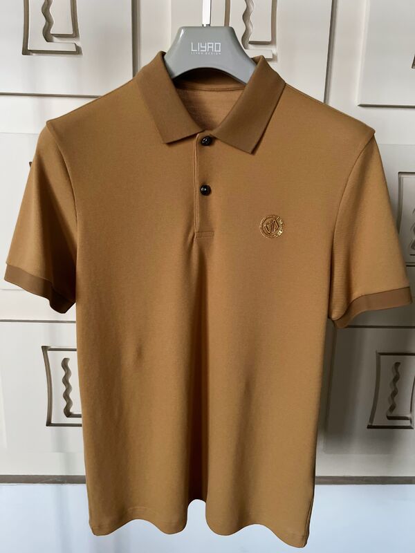 남성용 폴로 티셔츠 고급 면 커스텀 자수 로고 또는 기계 프린팅 로고 캐주얼 브랜드 시티 폴로