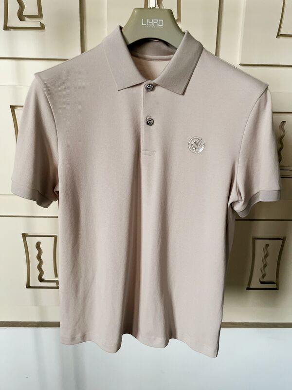 남성용 폴로 티셔츠 고급 면 커스텀 자수 로고 또는 기계 프린팅 로고 캐주얼 브랜드 시티 폴로