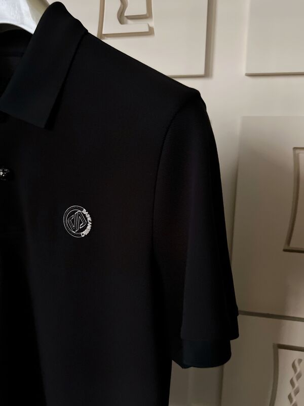 남성용 폴로 티셔츠 고급 면 커스텀 자수 로고 또는 기계 프린팅 로고 캐주얼 브랜드 시티 폴로