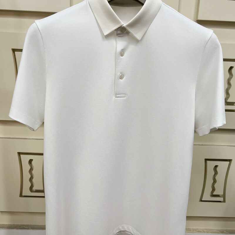 프리미엄 남성 폴로 셔츠 ∙ 미니멀리즘 디자인, 짧은袖 부드러운 터치 팩브릭