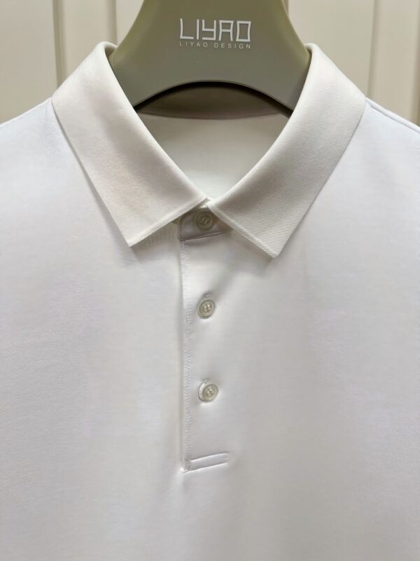 프리미엄 남성 폴로 셔츠 ∙ 미니멀리즘 디자인, 짧은袖 부드러운 터치 팩브릭