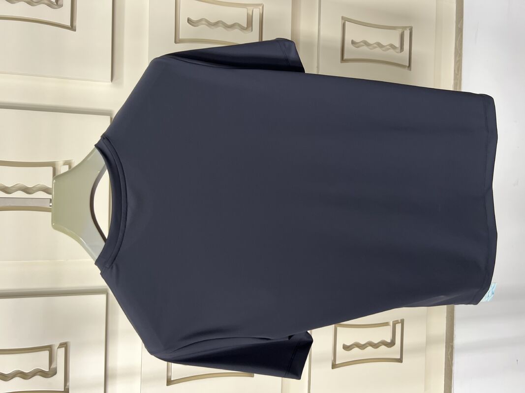 남성 스포츠 티셔츠 검은색 캐주얼 스포츠 세트 - 짧은 - 장갑 티셔츠 & 바지, 자외선 보호 기능이있는 호흡이 가능한 직물