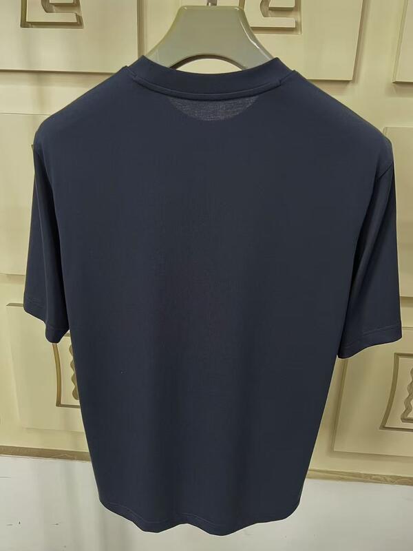 남성 소로나 직물 빠른 건조 스포츠 티셔츠 호흡 체육관 티셔츠 사용자 지정 수직 및 인쇄 평면 솔리드 스타일