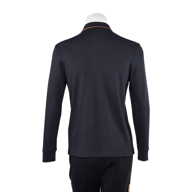 맞춤형 색상 사이즈 로고 플레인 안티 필링 프리미엄 디자이너 남성 폴로 셔츠 비즈니스 긴팔 폴로 셔츠 제작