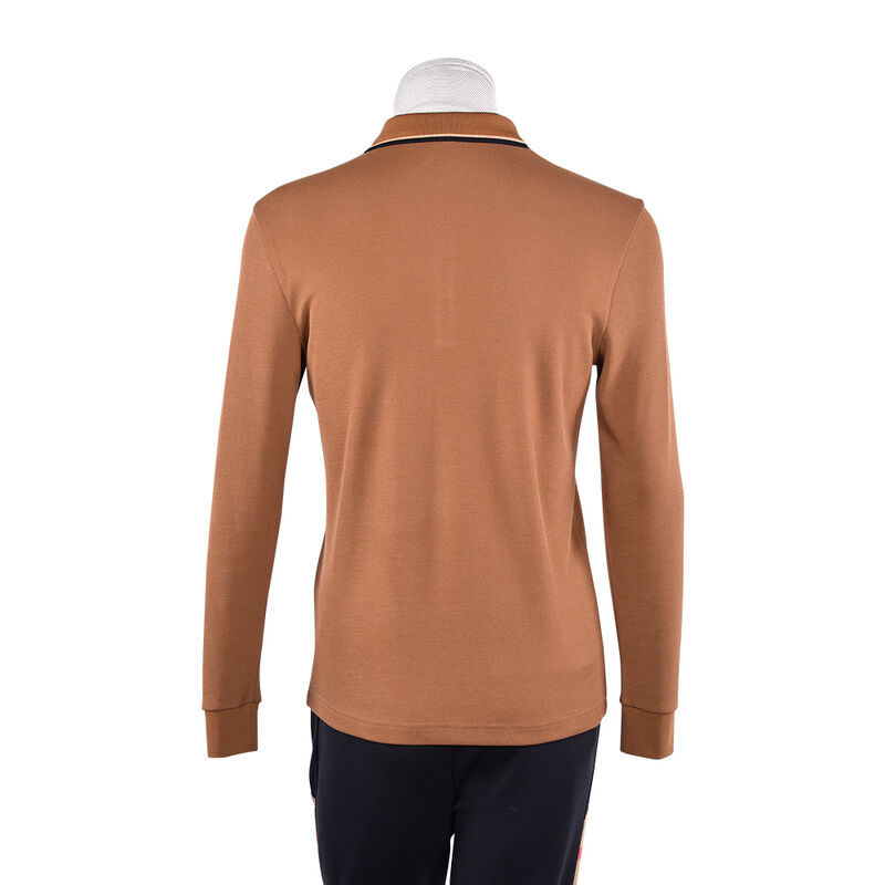 남성 맞춤 패션 클래식 다이나믹 디자인 캐주얼 라펠 저렴한 스트릿웨어 프린트 민무늬 긴팔 폴로 티셔츠