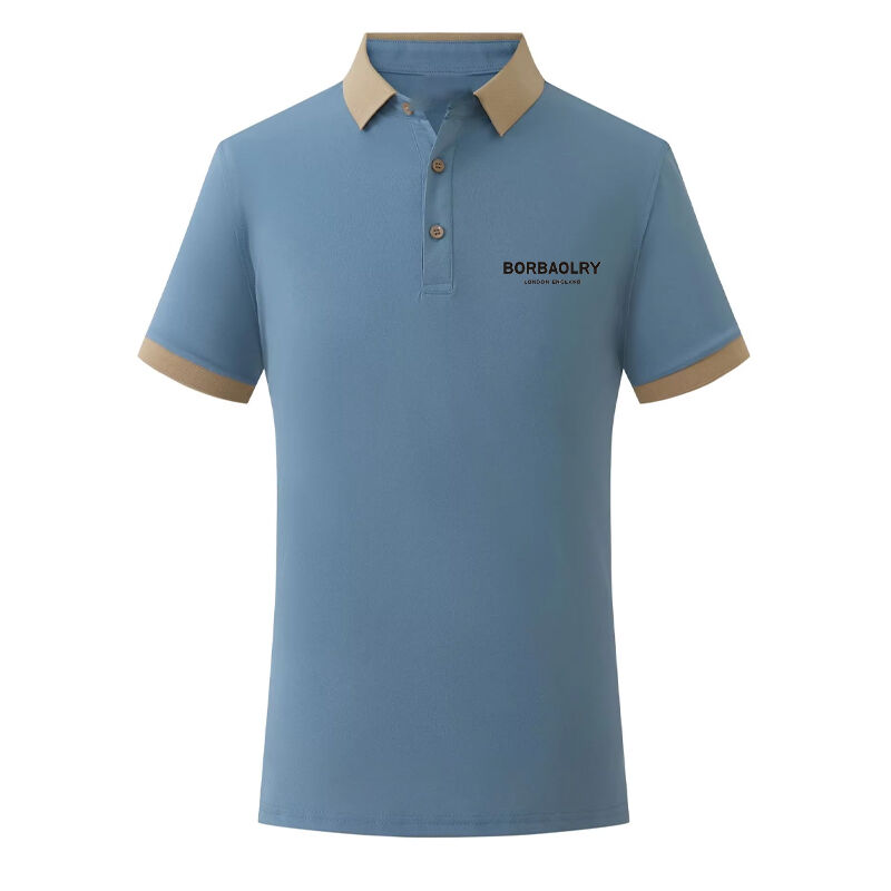 도매 신상 봄/여름 200그램 인기 골프 의류 패션 롤넥 반팔 폴로
