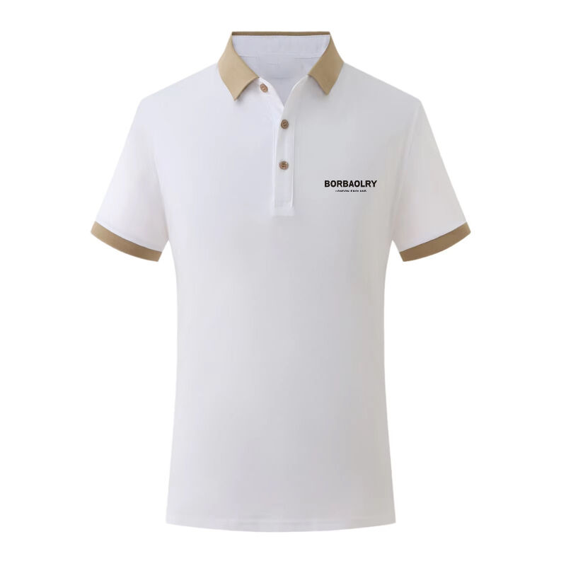 도매 신상 봄/여름 200그램 인기 골프 의류 패션 롤넥 반팔 폴로