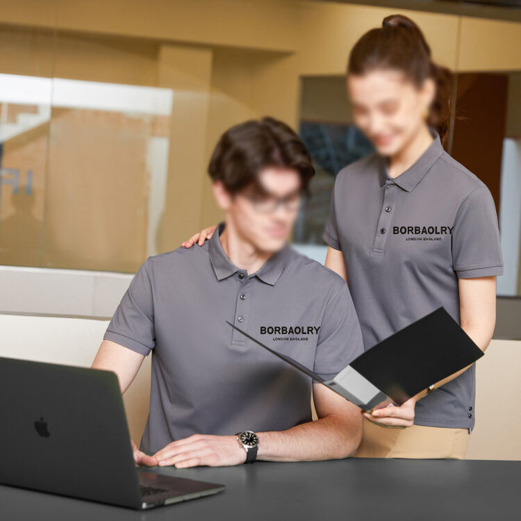 맞춤 맞춤형 면화 남성 폴로 셔츠 사무실 유니폼 디자인 빈 폴로 티셔츠 면화 꿀집 폴로 셔츠